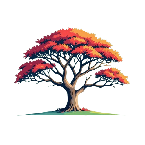 Pohutukawa tree logo